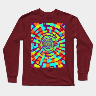 Neon Burst Long Sleeve T-Shirt